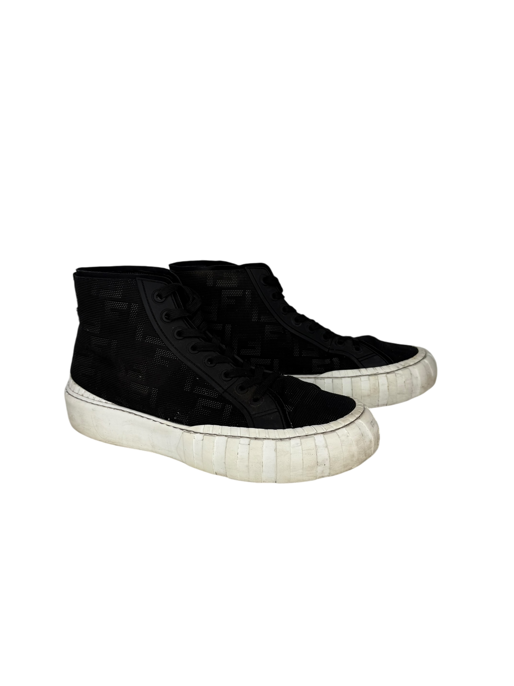 Fendi Domino Monogram Sneakers in Black (US 10)