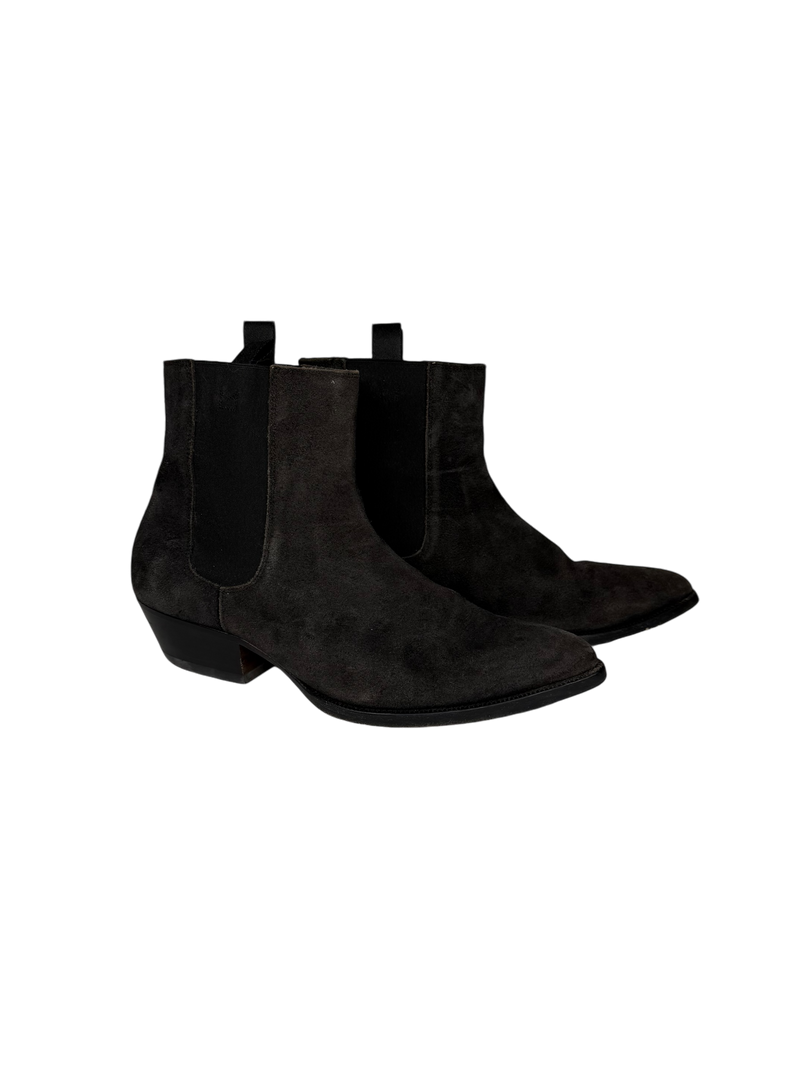 Marc Jacobs Chelsea Boot in Grey Steel