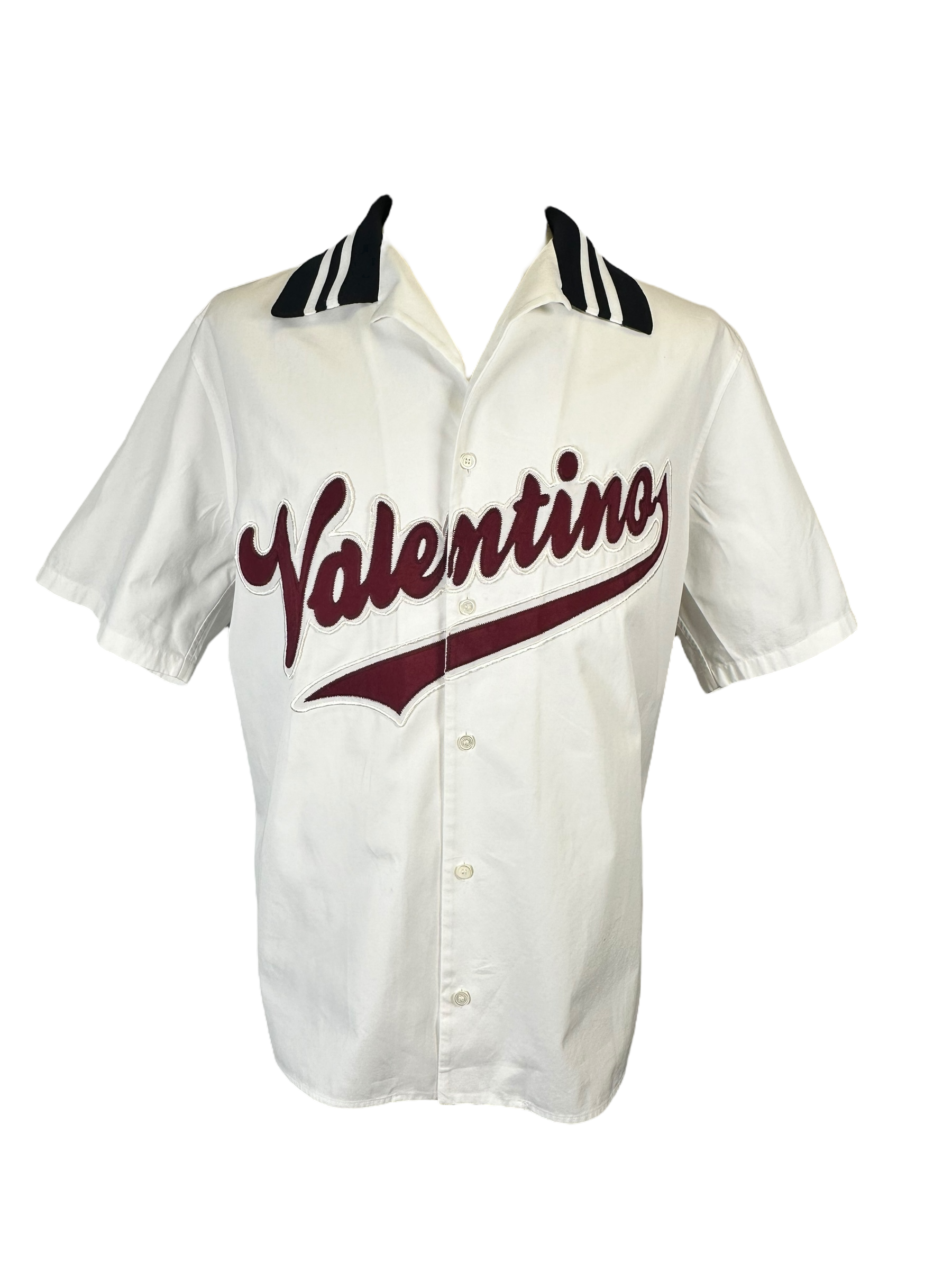 Valentino Baseball Logo Bowling Shirt