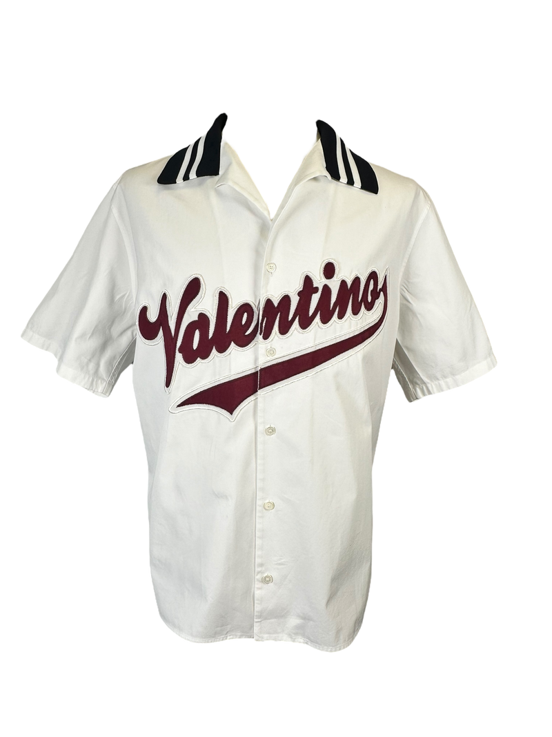 Valentino Baseball Logo Bowling Shirt