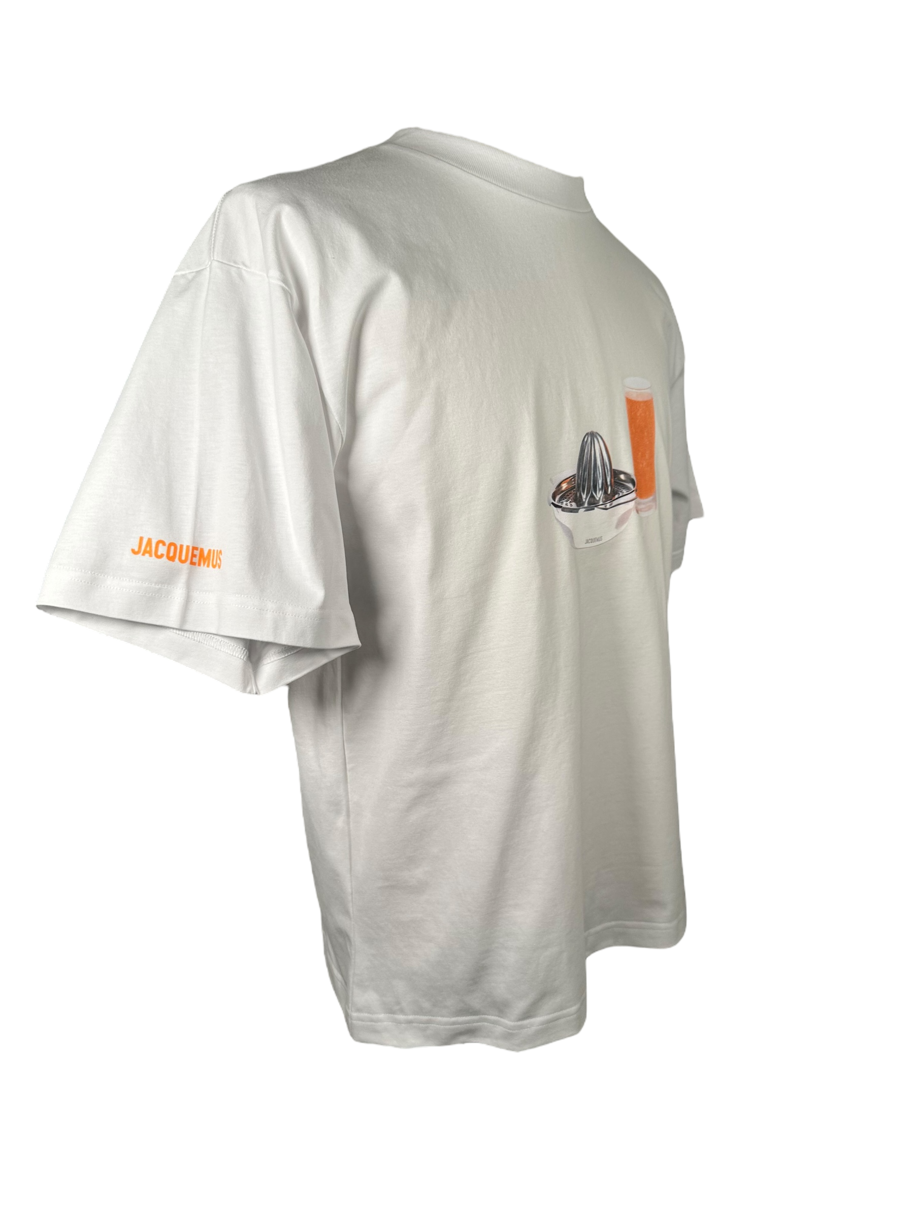 JACQUEMUS ORANGE JUICE PRINT T SHIRT