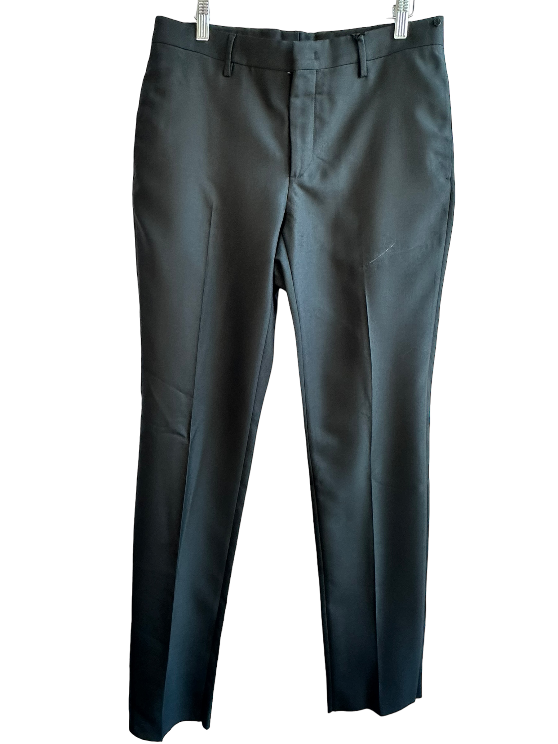 FENDI WOOL SATIN TROUSERS