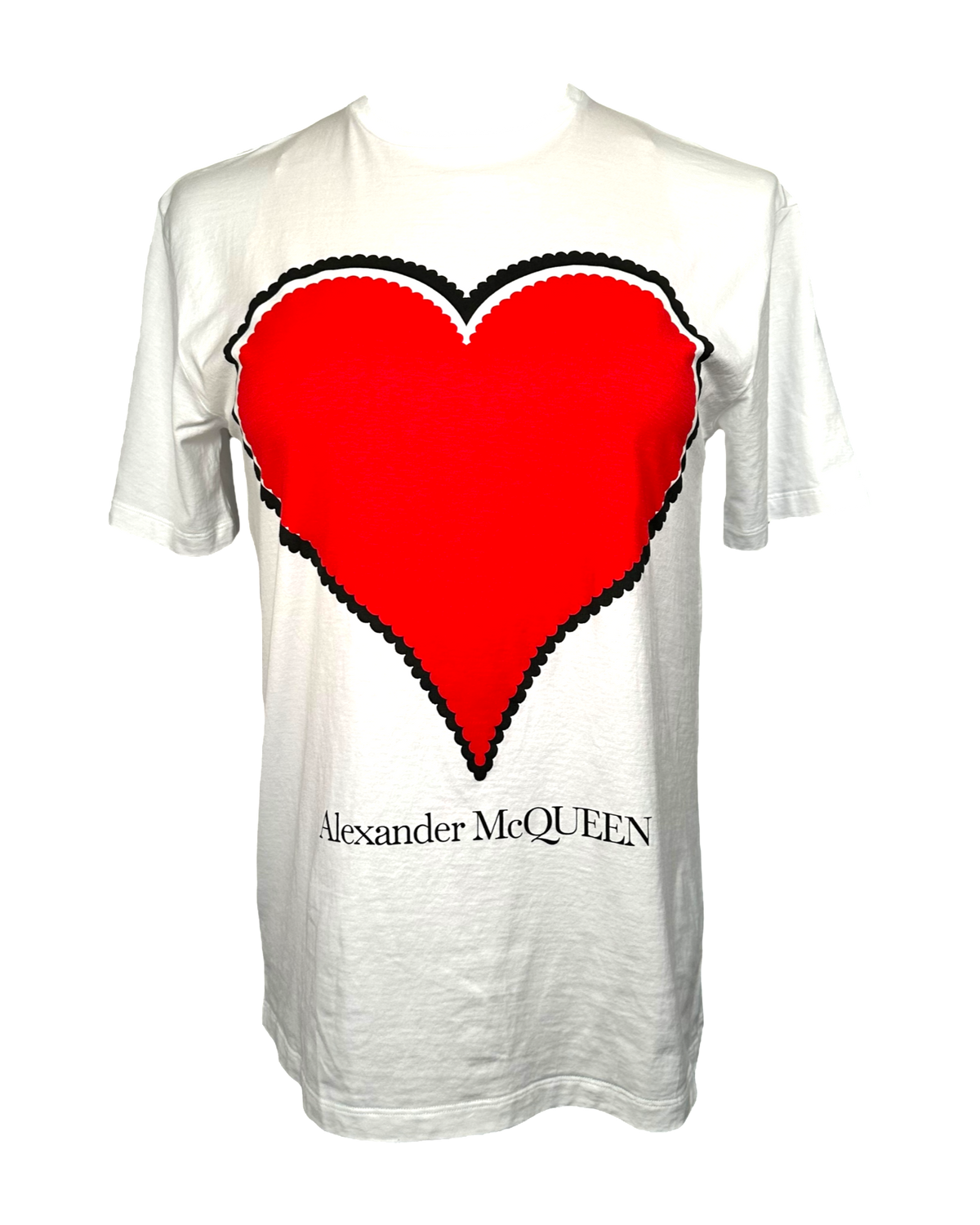 Alexander McQueen Heart Print T-Shirt