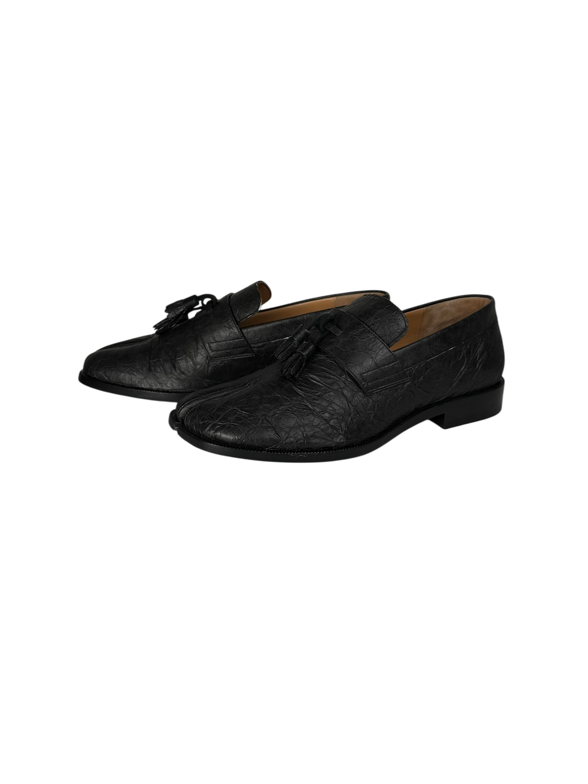 Maison Margiela Crinkle Leather Tabi Loafer