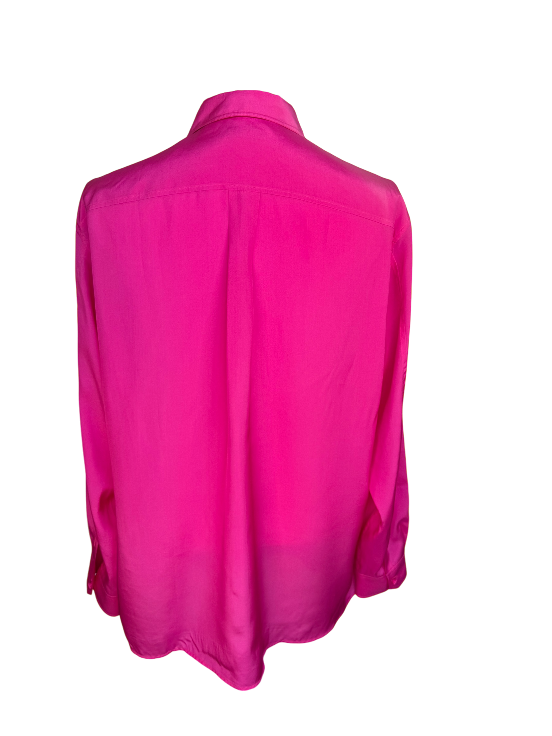 Valentino PP Pink Collection Silk Shirt