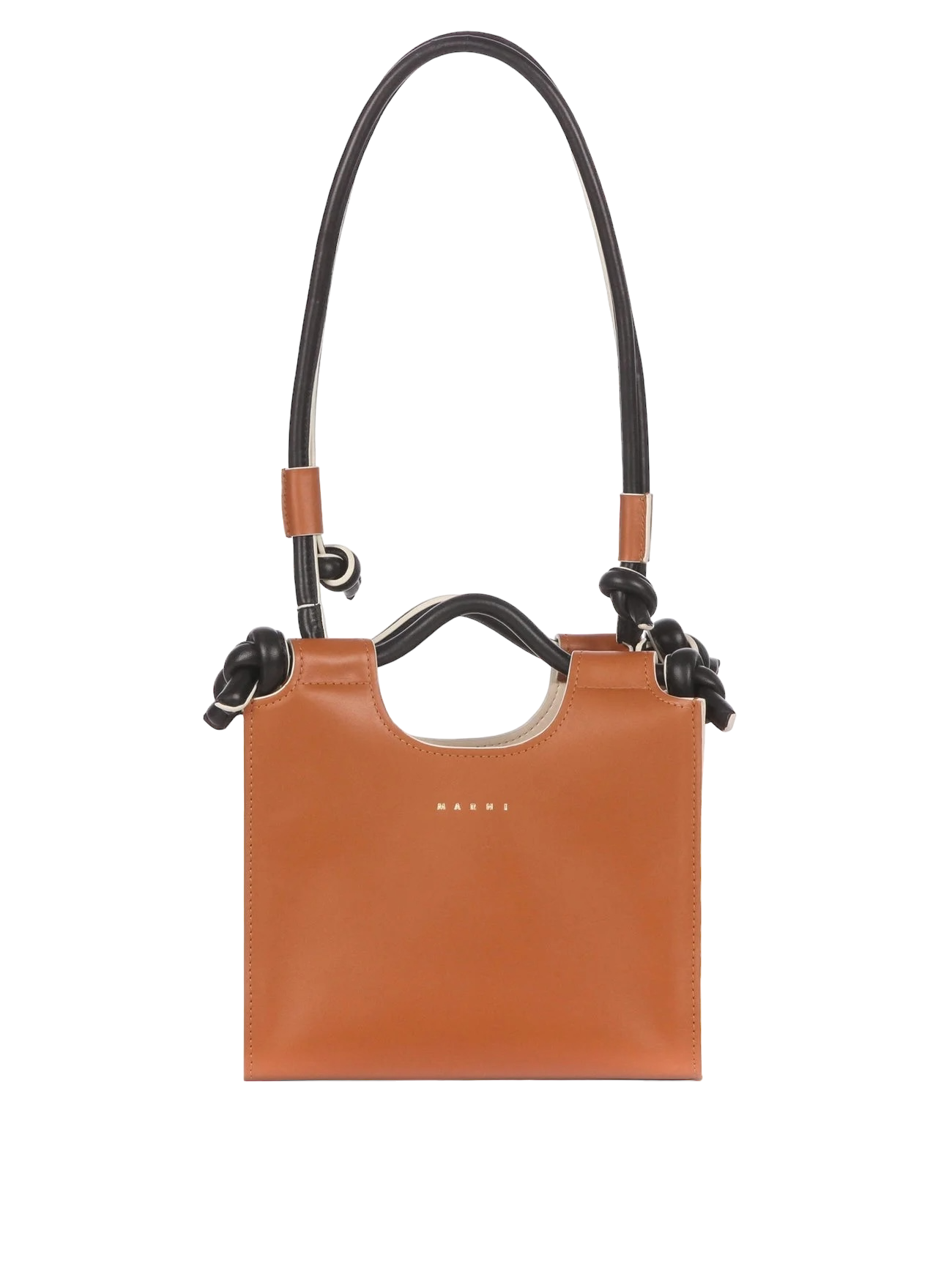 Marni Marcel Knot Tote Bag in Brown