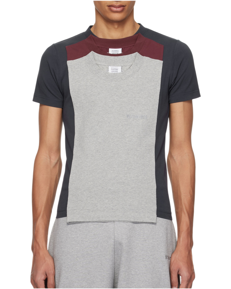Vetement Multicolor Runway Layered Fitted T-Shirt