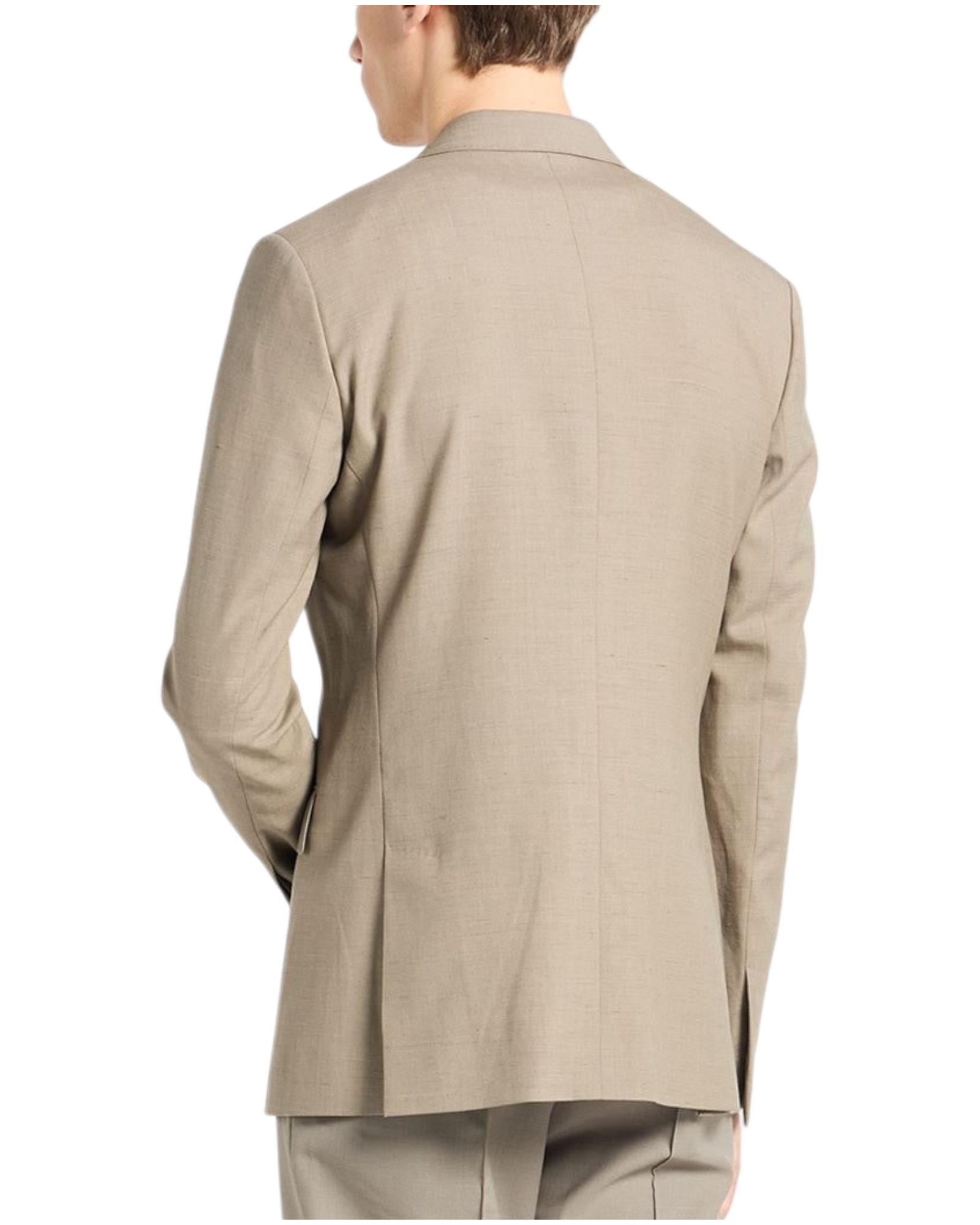 Dior Homme Wool Linen Jacket in Sand